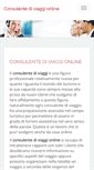 Mobile Screenshot of consulentidiviaggioonline.com