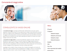 Tablet Screenshot of consulentidiviaggioonline.com